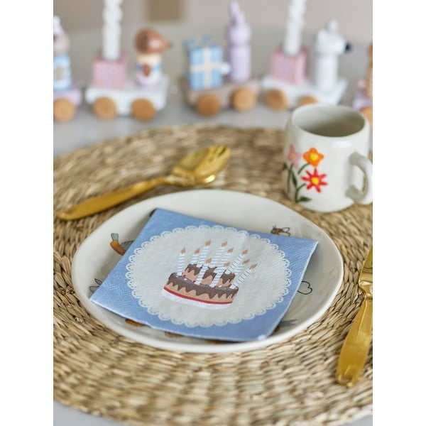 Șervețele 20 buc. din hârtie Oscar – Bloomingville Mini-image-1