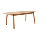 Masă de dining în culoare naturală extensibilă din lemn de stejar 100x220 cm Amalfi – Hammel Furniture