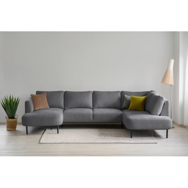 Colțar gri închis (cu colț pe partea dreaptă/în formă de "U") Hero – Scandic-image-1