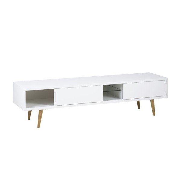 Masă TV Actona Elise, 180 x 46 cm, alb-image-4