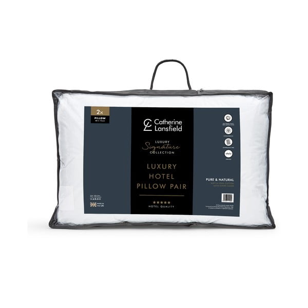 Perne 2 buc. 48x74 cm Hotel Satin Stripe – Catherine Lansfield-image-4