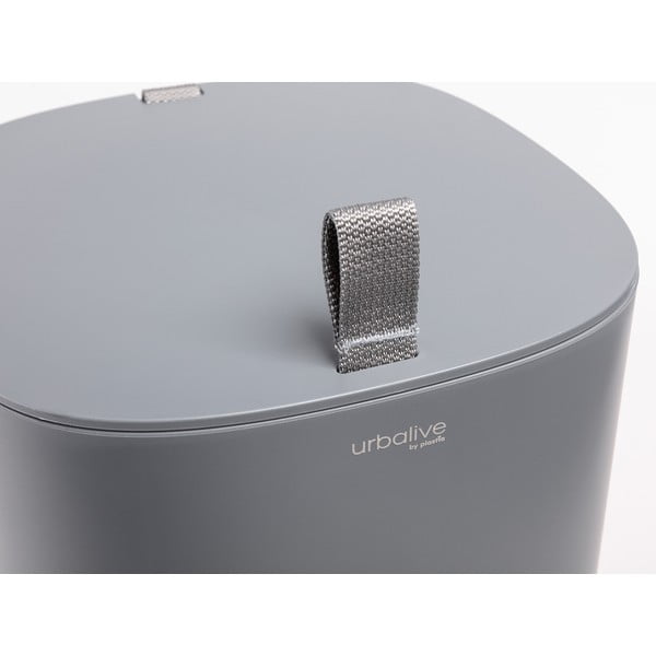 Coș pentru compost gri 10,6 l Bokashi – Plastia-image-3