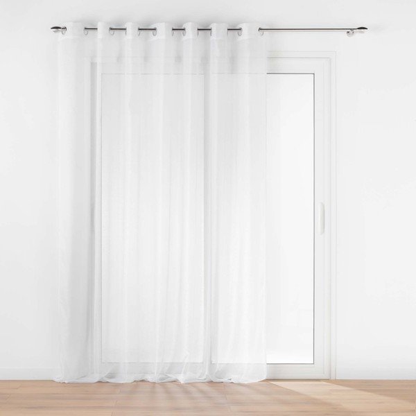 Perdea albă din voal 240x240 cm Lissea – douceur d'intérieur