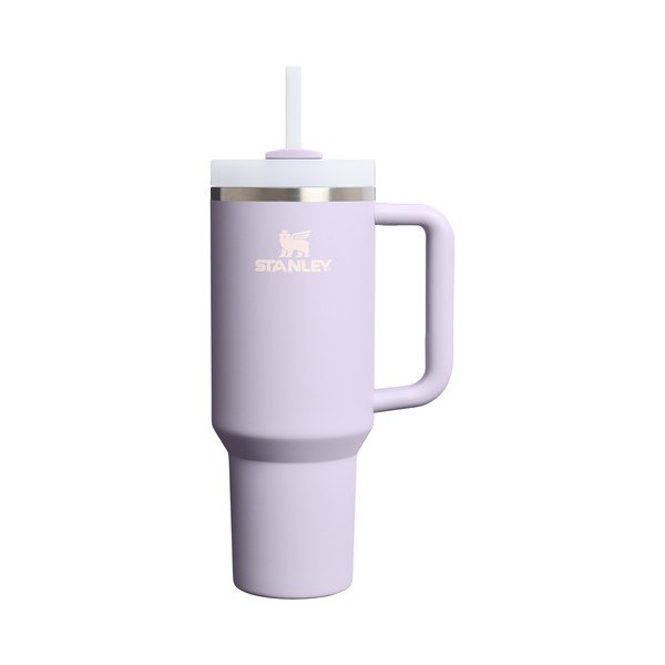 Termos mov lavandă cu pai din oțel inoxidabil 1,18 l Quencher H2.O FlowState™ Tumbler Purple Dust – Stanley