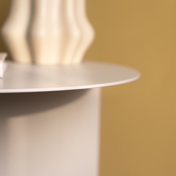 Măsuță auxiliară rotundă din oțel ø 40 cm Salsa – Spinder Design-image-3