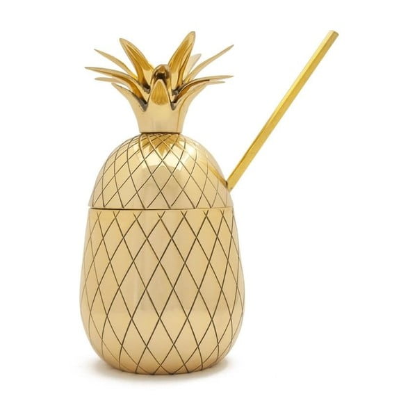 Cupă mare W&P Design Pineapple, auriu