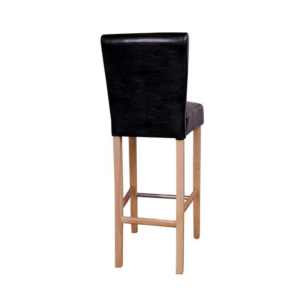 Set 2 scaune de bar House Nordic Boden, negru-image-2