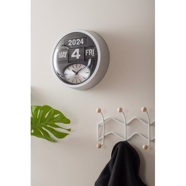 Cuier de perete alb din metal 61 cm Zig Zag – PT LIVING-image-1