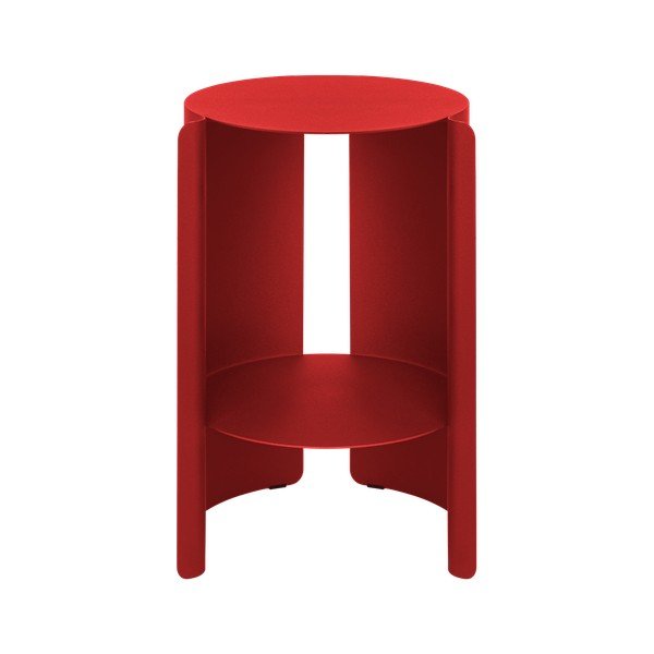 Măsuță auxiliară rotundă din oțel ø 32 cm Wa – noo.ma