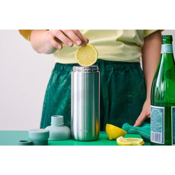 Sticlă neagră/argintie din oțel inoxidabil 700 ml Vita – Mepal-image-1