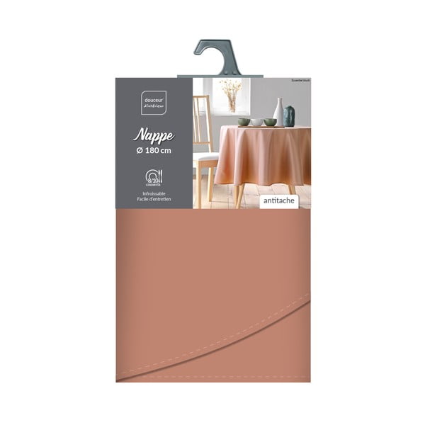 Față de masă ø 180 cm Essentiel – douceur d'intérieur-image-1