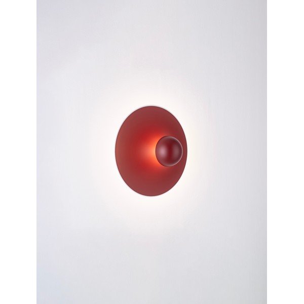 Aplică de perete burgundy LED din aluminiu Edem – Nova Luce-image-2