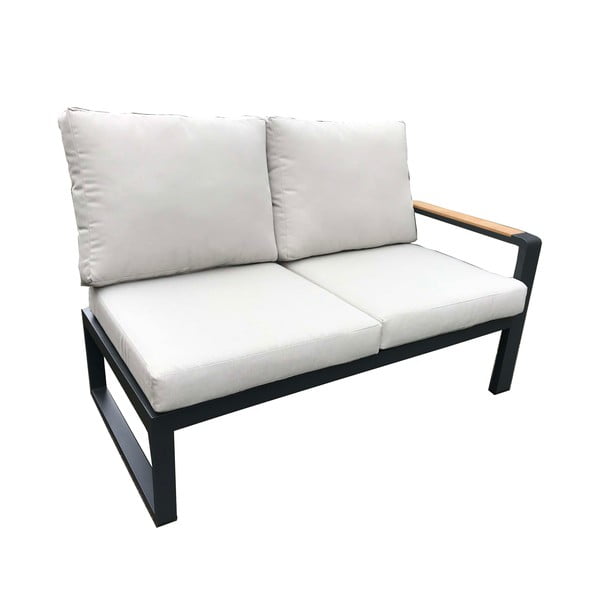 Set mobilier de grădină gri din aluminiu pentru 5 persoane Rotterdam – Rojaplast-image-3