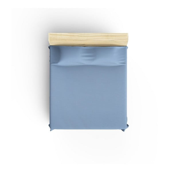 Cuvertură albastră din bumbac pentru pat dublu 200x240 cm Blue - Mijolnir-image-1