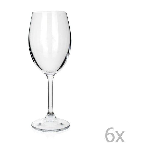 Set 6 pahare pentru vin alb Banquet Leona
