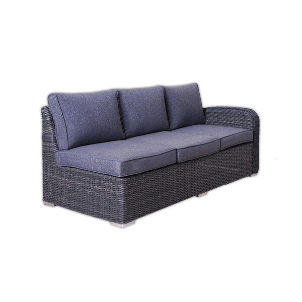 Set mobilier de grădină gri din ratan artificial pentru 9 persoane Montreal - Rojaplast-image-4