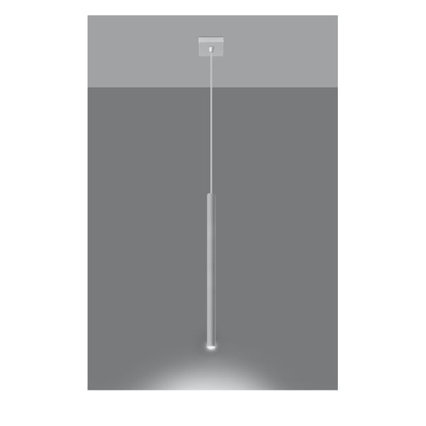 Lustră Sollux Fideus Single, alb-image-3