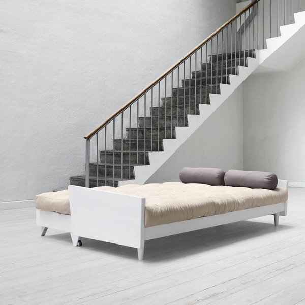 Canapea extensibilă Karup Indie White/Vision/Gris-image-3