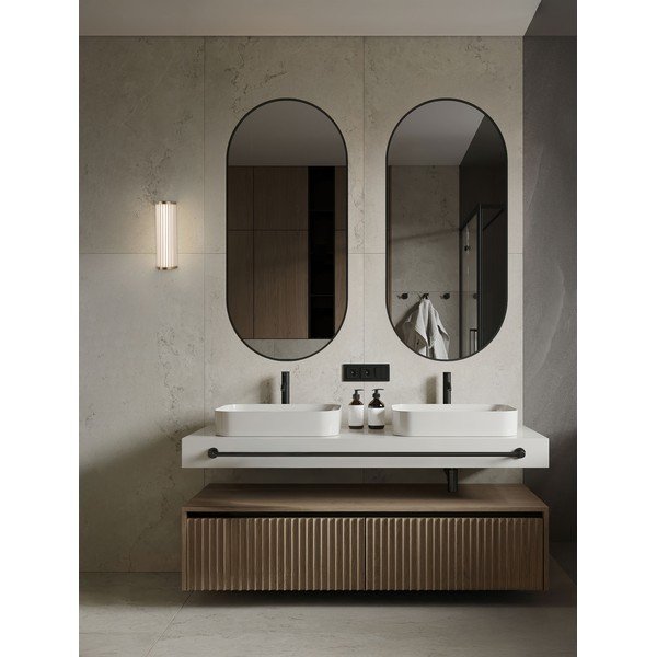 Aplică de perete auriu mat LED din metal Vitree – Nova Luce-image-2
