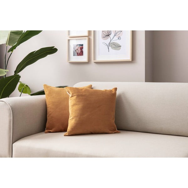 Fețe de pernă 2 buc. din catifea reiată 43x43 cm – Mioli Decor-image-4