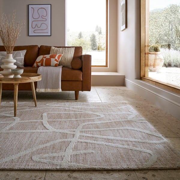 Covor bej 160x230 cm Micah – Flair Rugs-image-1
