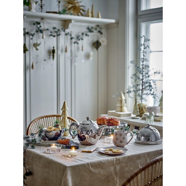 Platou pentru prăjituri din gresie ceramică Shine – Bloomingville-image-3
