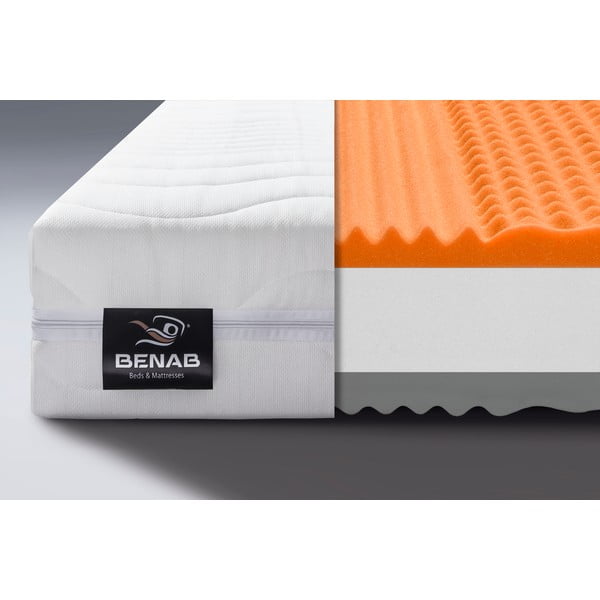 Saltea fermă/mediu-fermă din spumă reversibilă 90x200 cm Dreamy Balance – BENAB-image-1