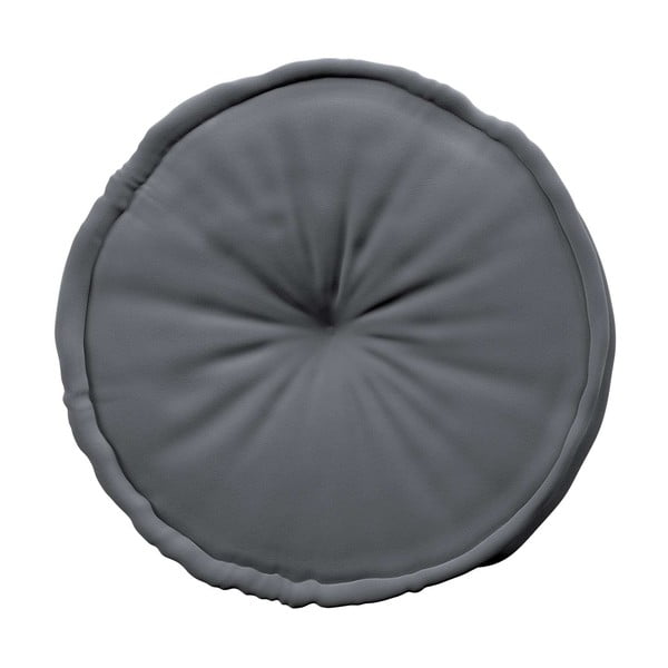 Fotoliu bean bag gri Posh Velvet – Yellow Tipi-image-1
