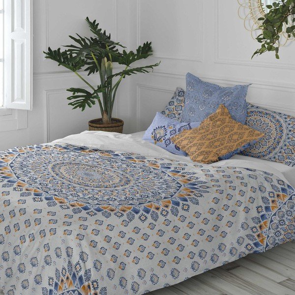 Set 2 fețe de pernă decorative din bumbac Happy Friday Basic Salina-image-1