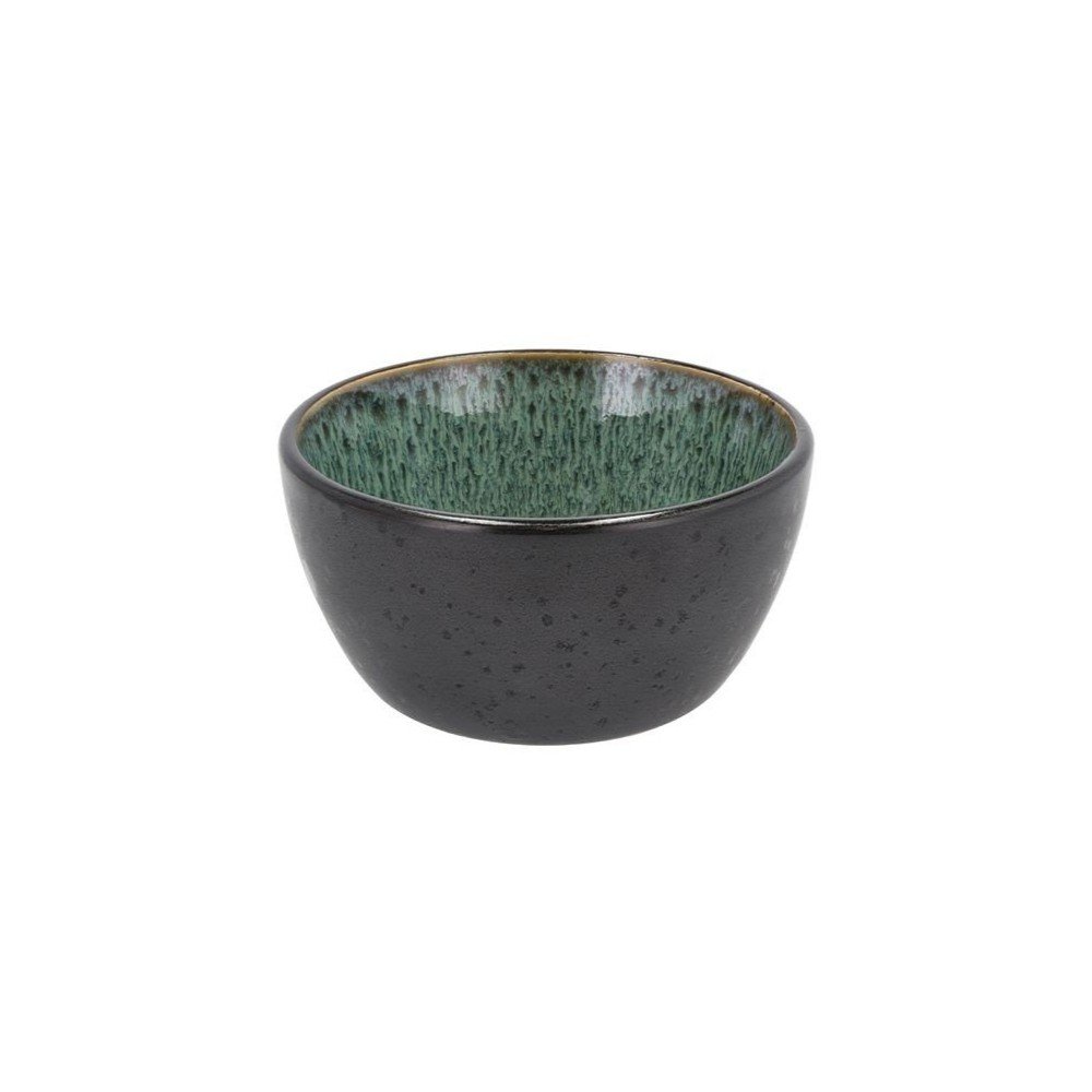 Bol mic verde/negru pentru supă/pentru salată din gresie 400 ml Gastro Black/Green – Bitz