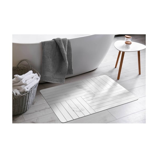 Covoraș de baie alb 50x70 cm Malta – douceur d'intérieur-image-1