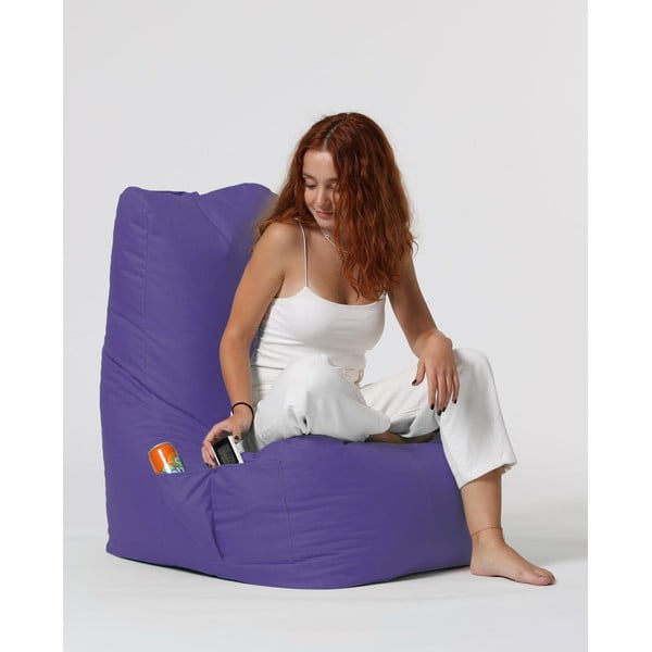 Beanbag pentru grădină mov Diamond XXL – Floriane Garden-image-3