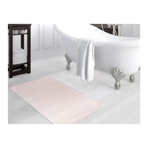 Covoraș baie Noah, 70 x 110 cm, roz pudră