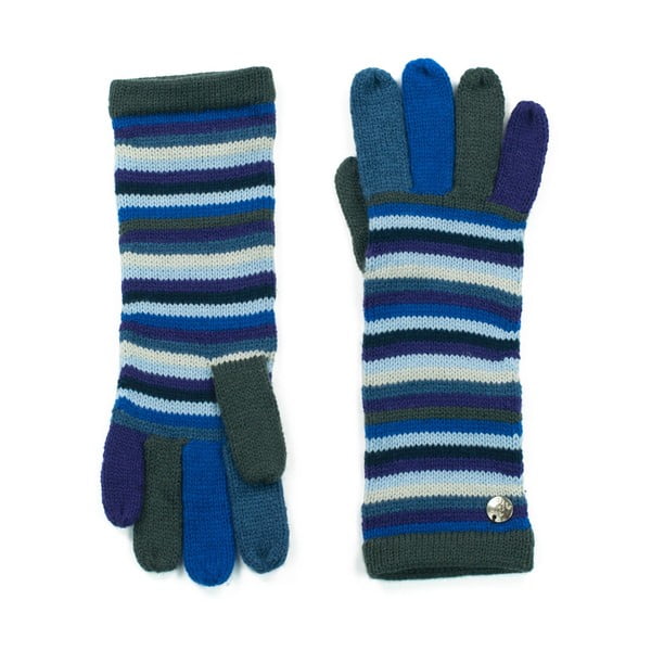 Mănuși de damă Art of Polo Greta, dungi albastre