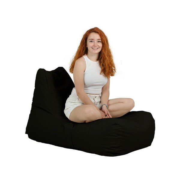 Beanbag pentru grădină negru Trendy – Floriane Garden-image-2