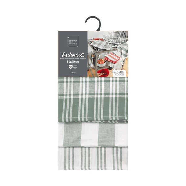 Prosop de vase din bumbac 50x70 cm Bayado – douceur d'intérieur-image-2