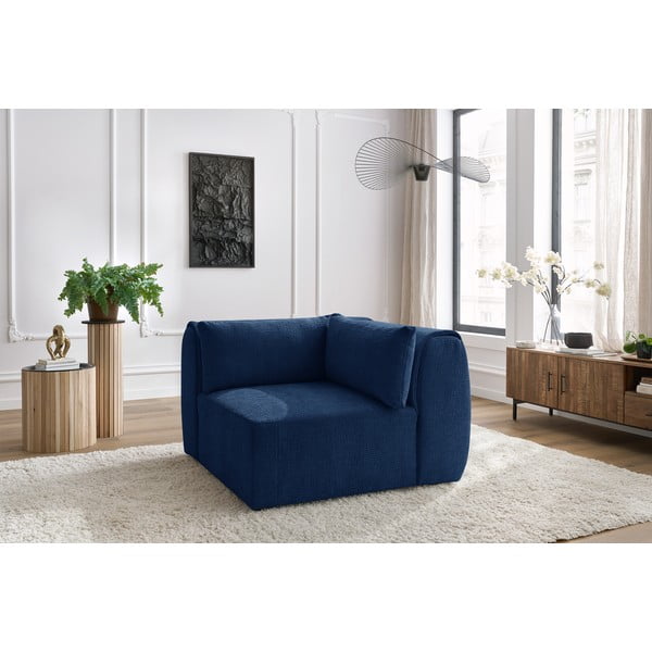 Modul pentru canapea albastru închis Jeanne – Bobochic Paris-image-1