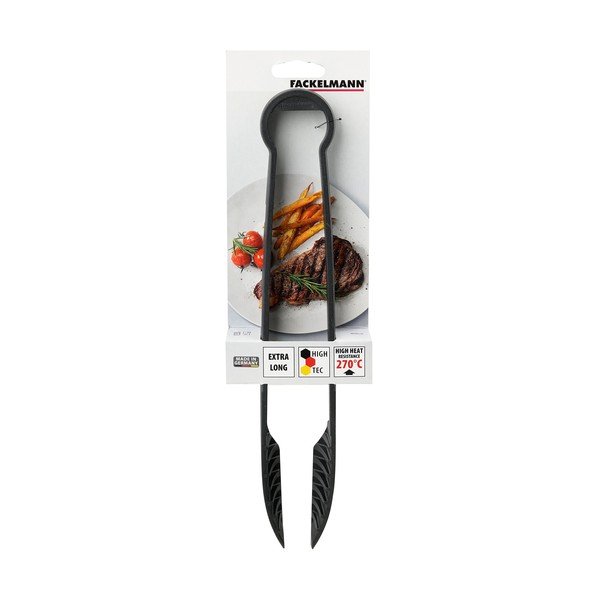 Clește pentru grătar Fackelmann BBQ, negru-image-4