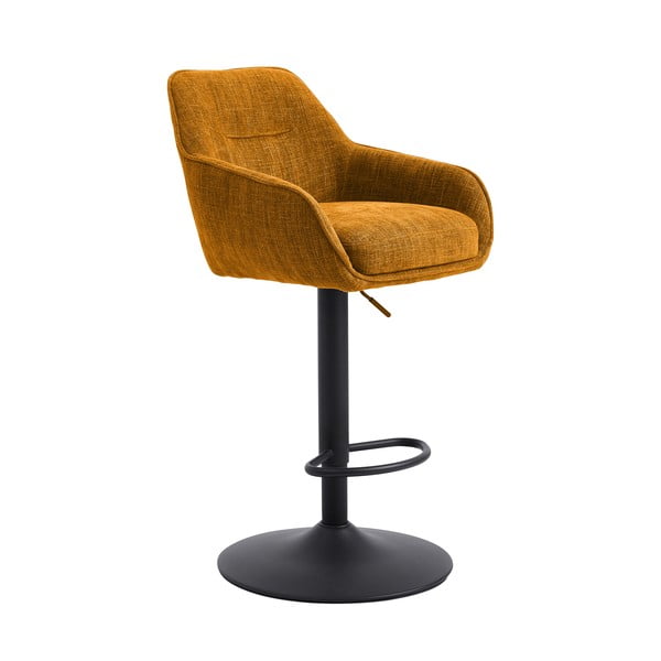Scaune de bar portocalii 2 buc. (înălțime șezut 69 cm) Avola – Unique Furniture