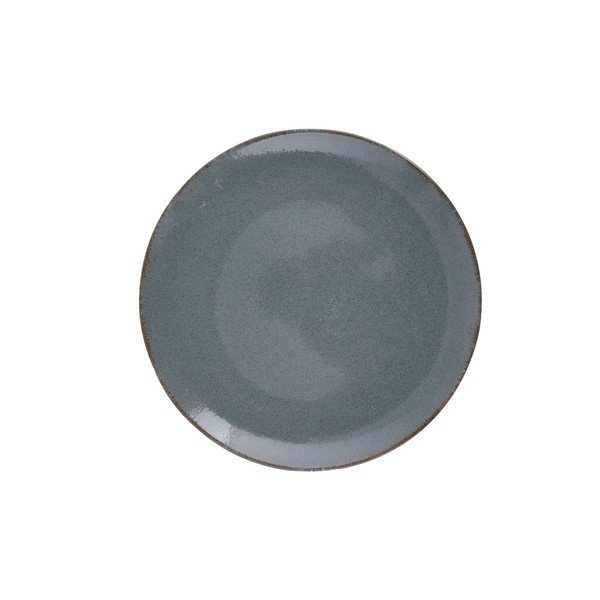 Set veselă 24 piese din porțelan Kütahya Porselen Classic, gri-image-3