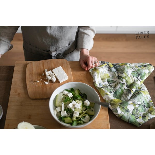 Prosop de vase din in 45x65 cm Lotus – Linen Tales-image-2