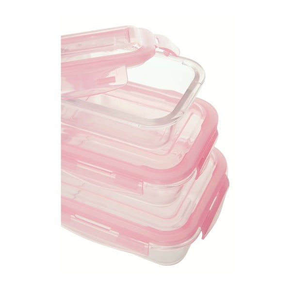 Recipiente de alimente 3 buc. din sticlă Freska – Premier Housewares-image-3