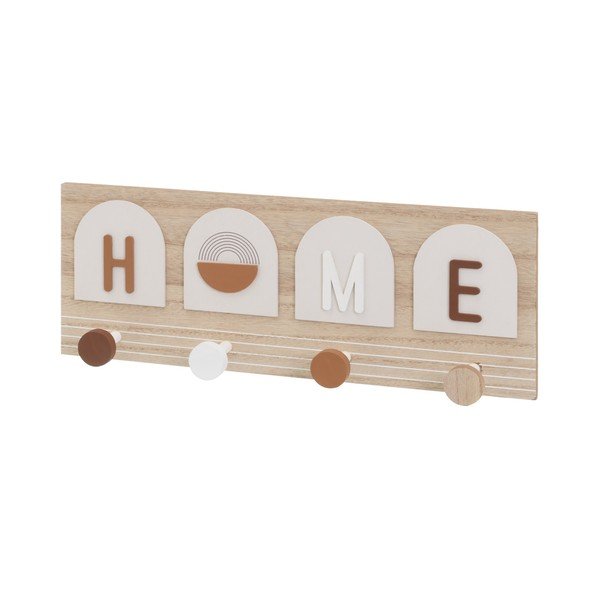 Cuier de perete în culoare naturală Home – Casa Selección