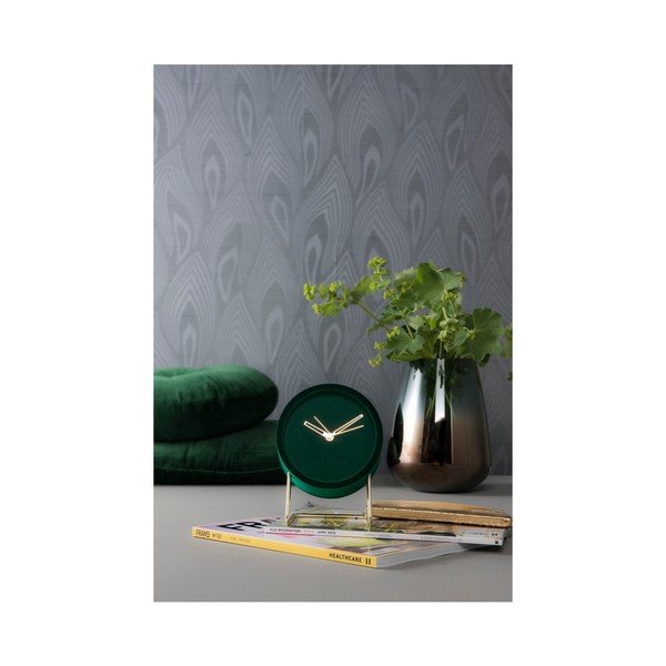 Ceas de masă Karlsson Lush, verde închis-image-1