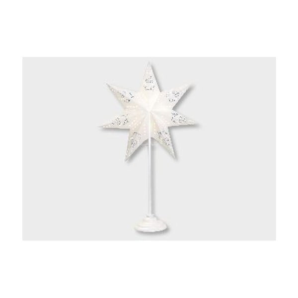Decorațiune luminoasă Best Season Diamond Mini Star, 55 cm, alb