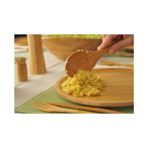 Lingură din bambus pentru paste Bambum Fusilli-image-1