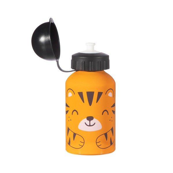 Stică apă copii Sass & Belle Tiger, 250 ml, portocaliu-negru-image-1