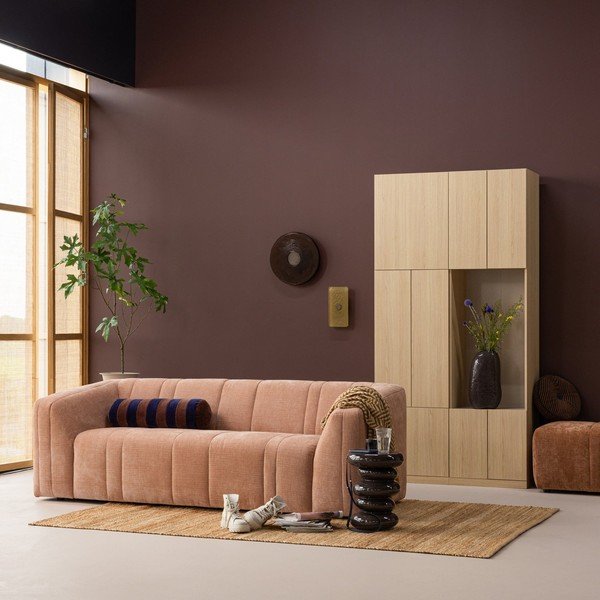 Dulap modular în culoare naturală 54x215 cm Build – WOOOD-image-2