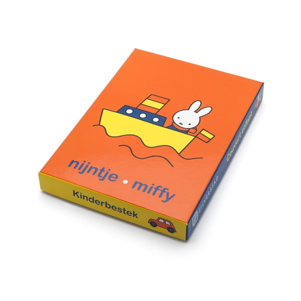 Tacâmuri argintii pentru copii din oțel inoxidabil 4 buc. Miffy – Zilverstad-image-4