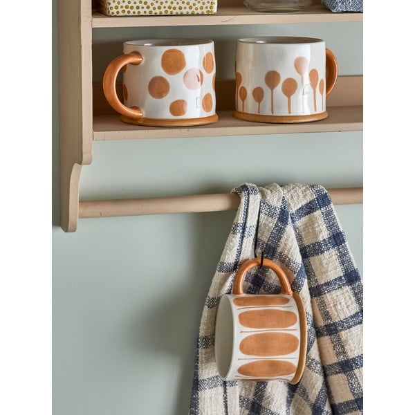 Căni galben-ocru 3 buc. din gresie 450 ml Linora – Bloomingville-image-1